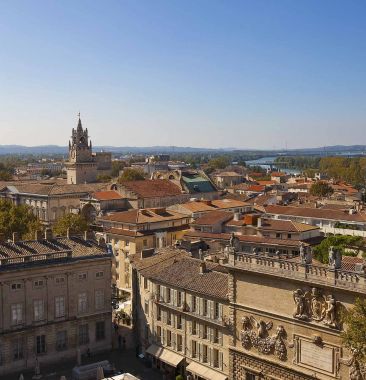 Vue générale sur Carpentras - Hôtel à Carpentras
